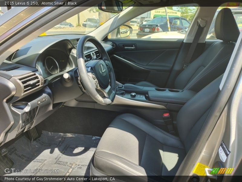 Atomic Silver / Black 2015 Lexus IS 250