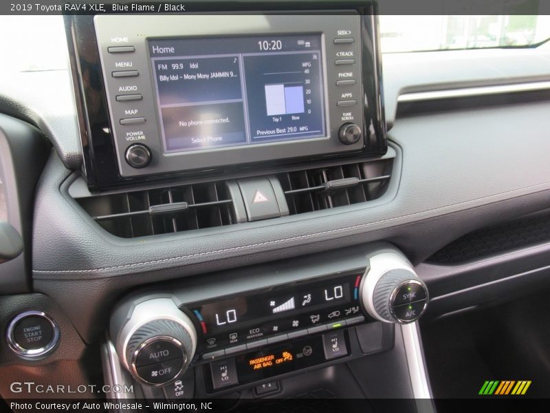 Blue Flame / Black 2019 Toyota RAV4 XLE