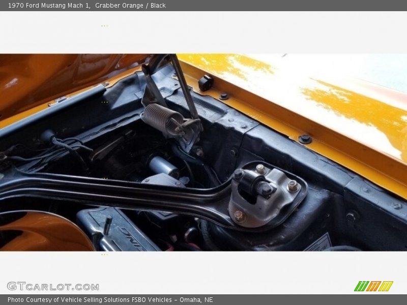 Grabber Orange / Black 1970 Ford Mustang Mach 1