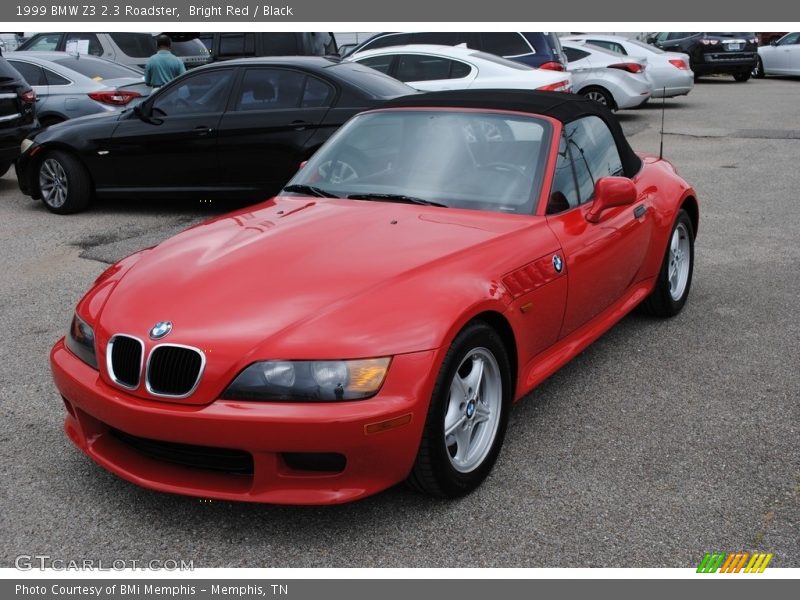 Bright Red / Black 1999 BMW Z3 2.3 Roadster