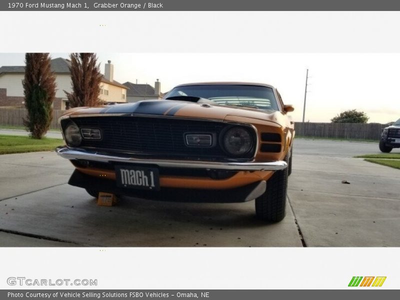 Grabber Orange / Black 1970 Ford Mustang Mach 1