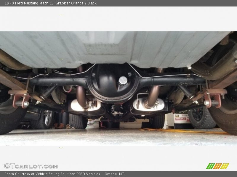 Undercarriage of 1970 Mustang Mach 1