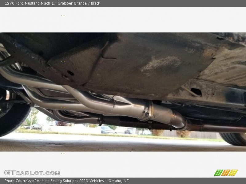 Undercarriage of 1970 Mustang Mach 1
