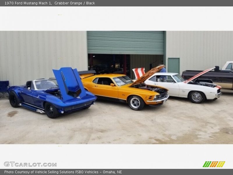 Grabber Orange / Black 1970 Ford Mustang Mach 1