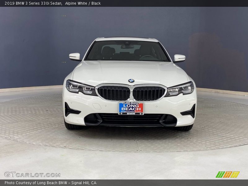 Alpine White / Black 2019 BMW 3 Series 330i Sedan