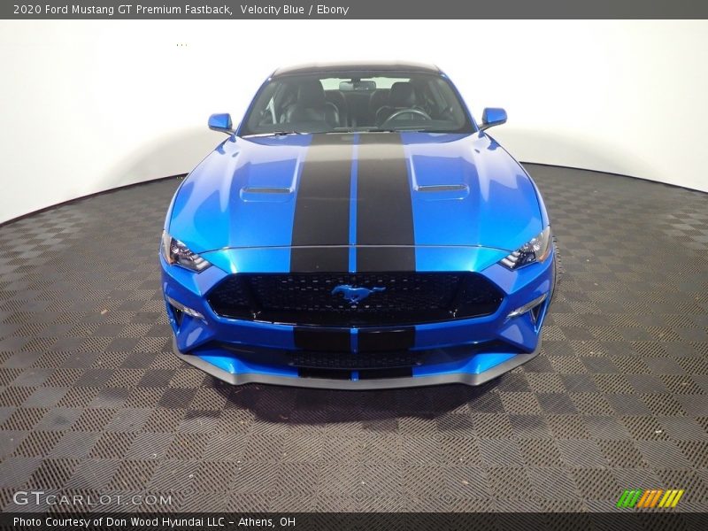 Velocity Blue / Ebony 2020 Ford Mustang GT Premium Fastback