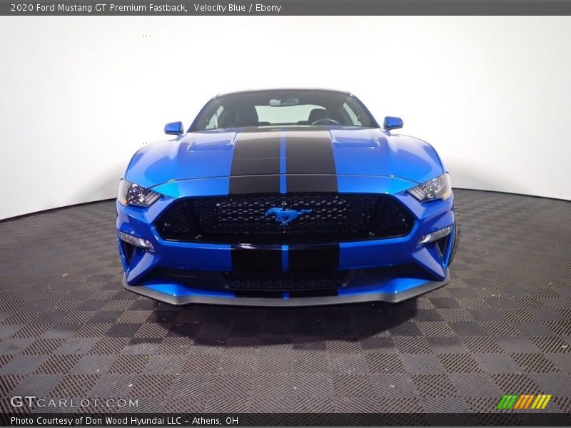 Velocity Blue / Ebony 2020 Ford Mustang GT Premium Fastback