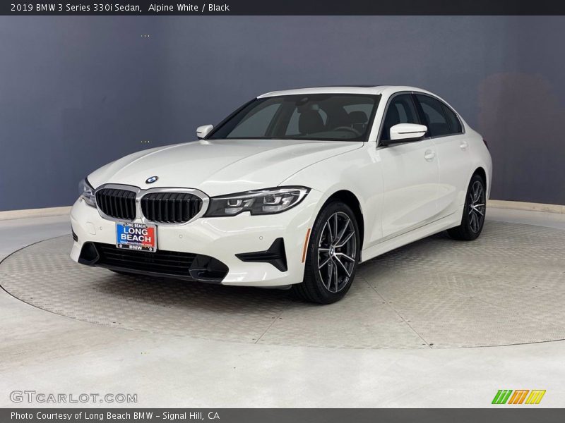 Alpine White / Black 2019 BMW 3 Series 330i Sedan