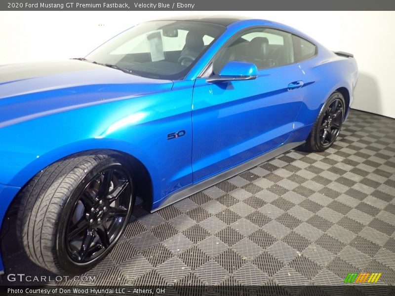 Velocity Blue / Ebony 2020 Ford Mustang GT Premium Fastback