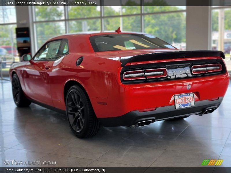 Torred / Black 2021 Dodge Challenger R/T Scat Pack