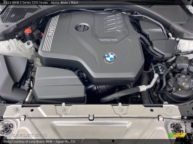 Alpine White / Black 2019 BMW 3 Series 330i Sedan