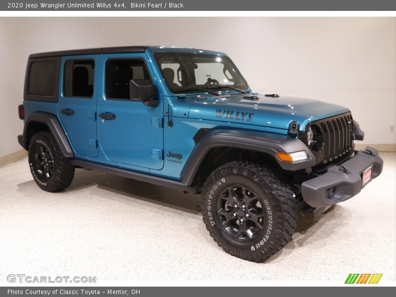 Bikini Pearl / Black 2020 Jeep Wrangler Unlimited Willys 4x4