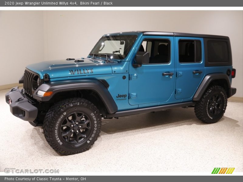 Bikini Pearl / Black 2020 Jeep Wrangler Unlimited Willys 4x4