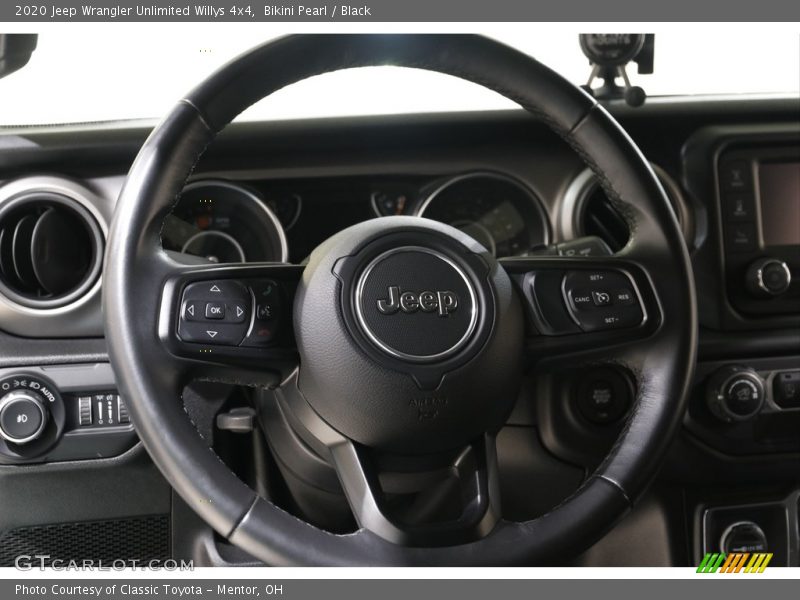 Bikini Pearl / Black 2020 Jeep Wrangler Unlimited Willys 4x4