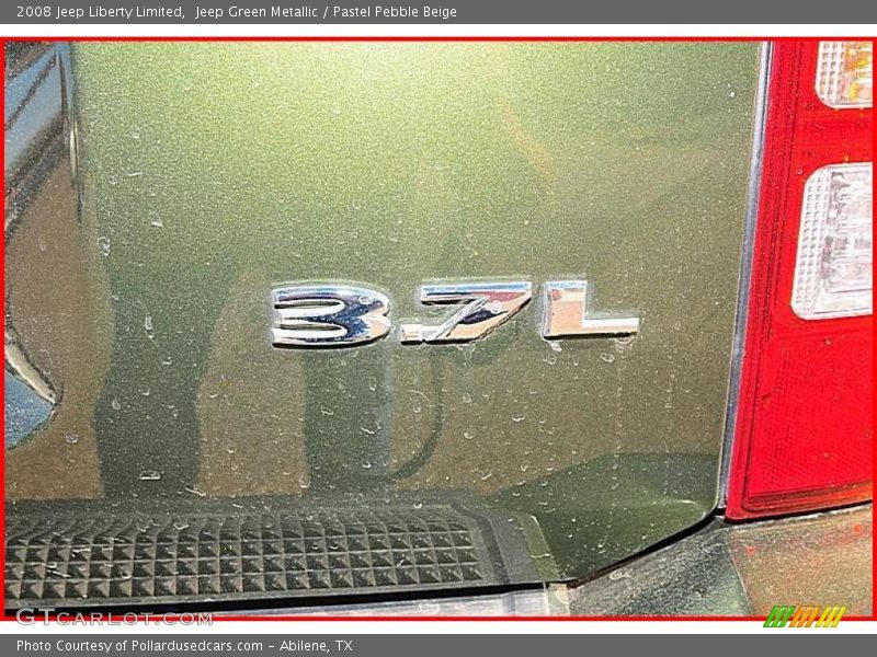 Jeep Green Metallic / Pastel Pebble Beige 2008 Jeep Liberty Limited