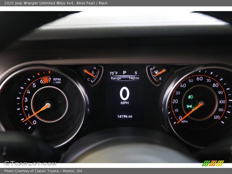 Bikini Pearl / Black 2020 Jeep Wrangler Unlimited Willys 4x4
