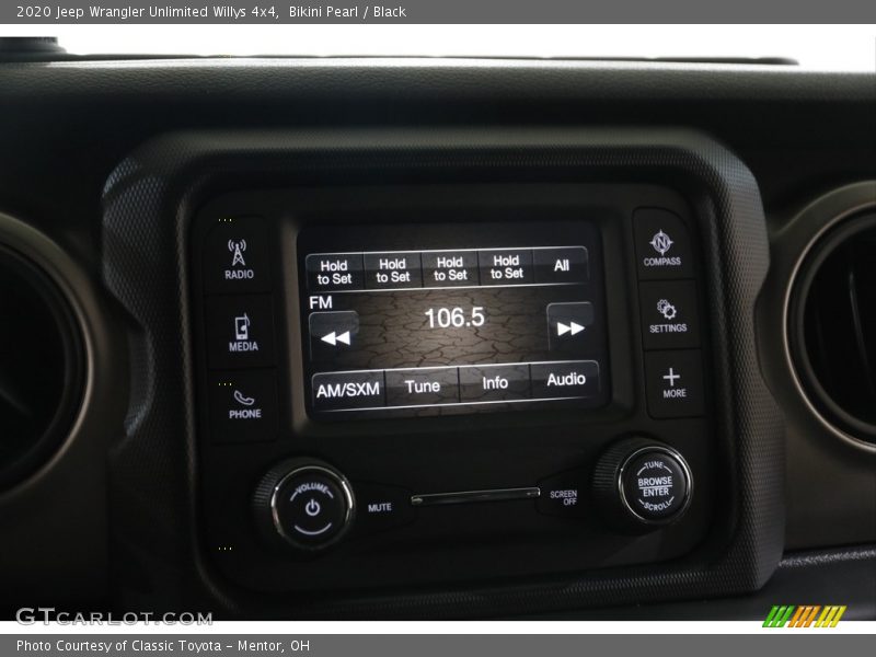 Bikini Pearl / Black 2020 Jeep Wrangler Unlimited Willys 4x4