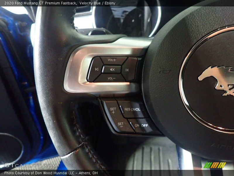 Velocity Blue / Ebony 2020 Ford Mustang GT Premium Fastback