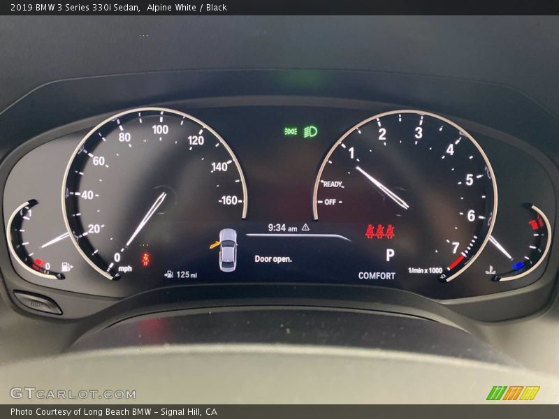 Alpine White / Black 2019 BMW 3 Series 330i Sedan