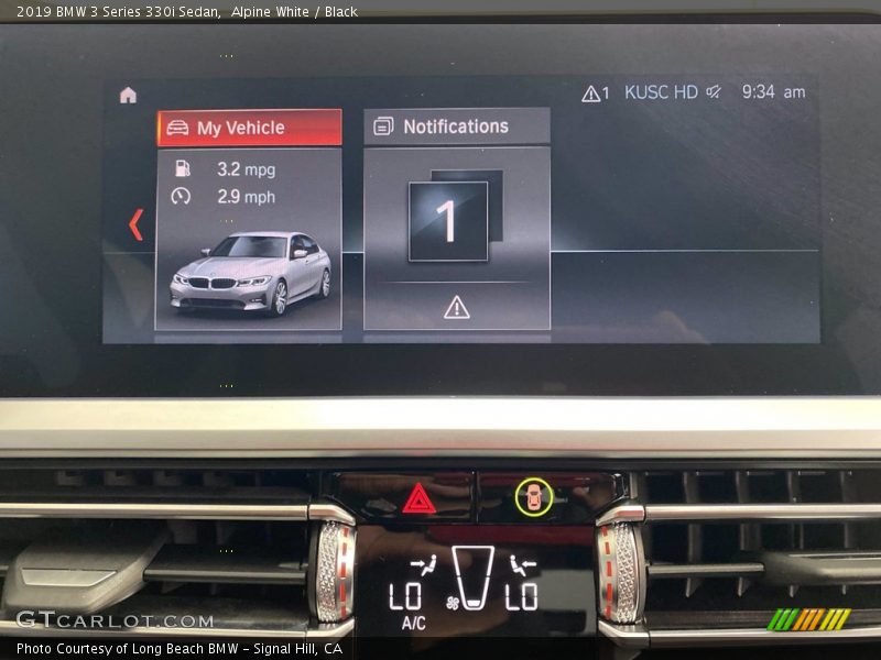 Alpine White / Black 2019 BMW 3 Series 330i Sedan