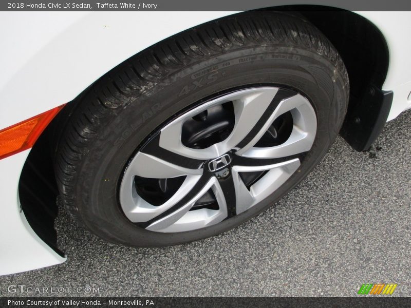 Taffeta White / Ivory 2018 Honda Civic LX Sedan