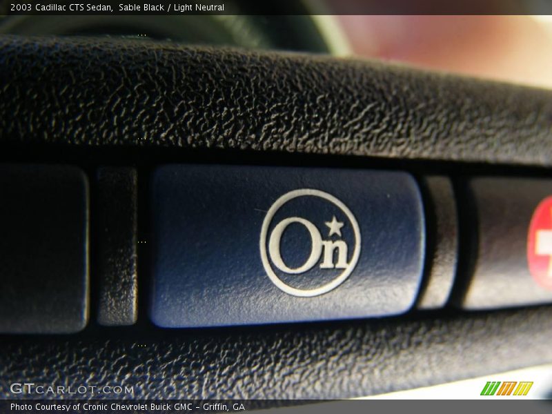 Sable Black / Light Neutral 2003 Cadillac CTS Sedan