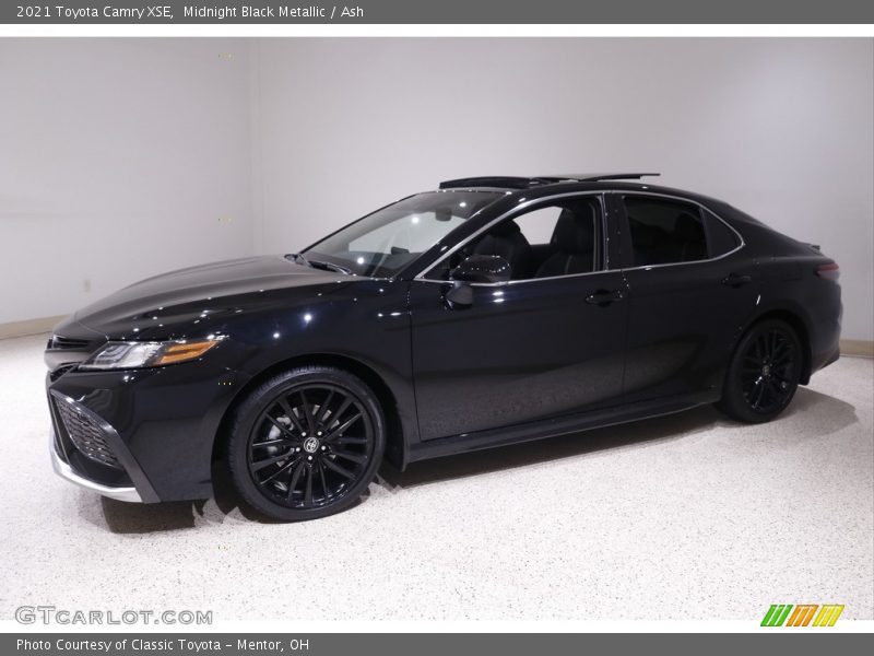 Midnight Black Metallic / Ash 2021 Toyota Camry XSE