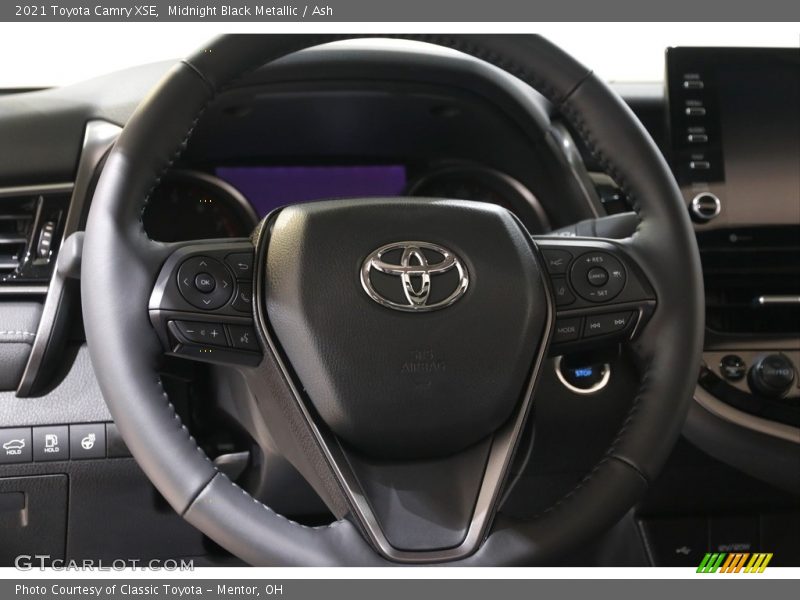 Midnight Black Metallic / Ash 2021 Toyota Camry XSE