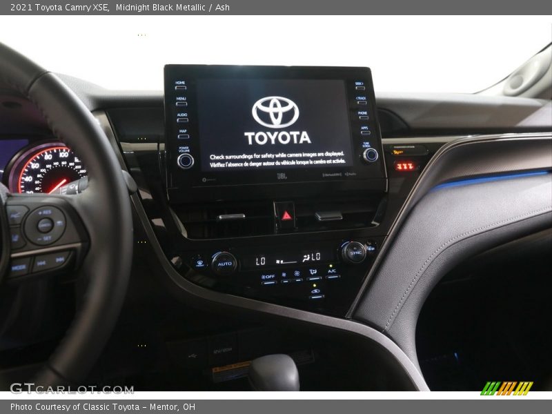 Midnight Black Metallic / Ash 2021 Toyota Camry XSE
