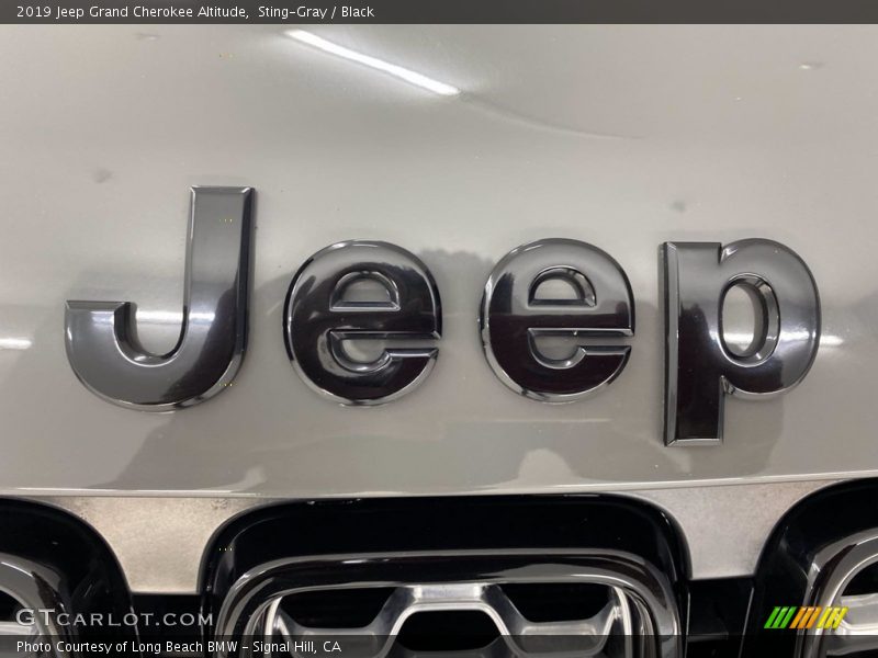 Sting-Gray / Black 2019 Jeep Grand Cherokee Altitude