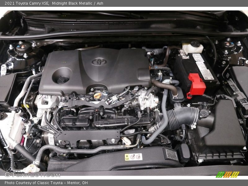 Midnight Black Metallic / Ash 2021 Toyota Camry XSE