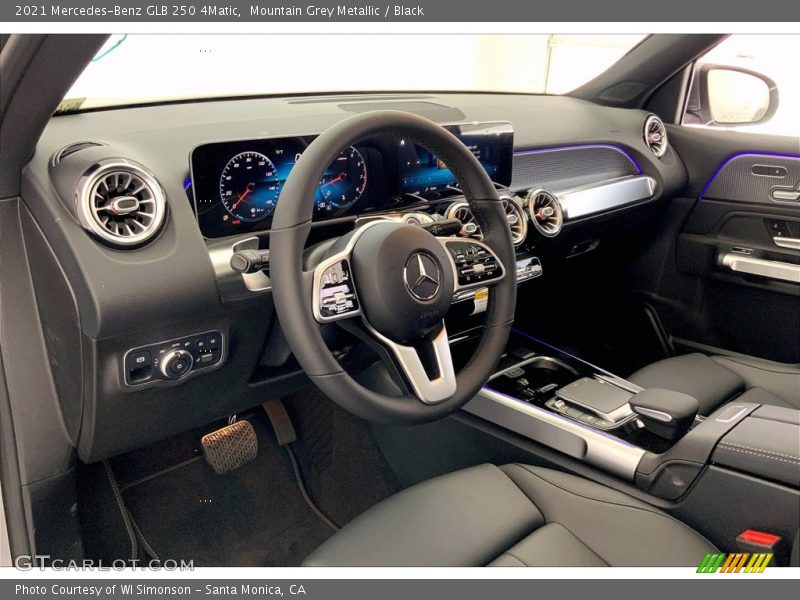 Mountain Grey Metallic / Black 2021 Mercedes-Benz GLB 250 4Matic