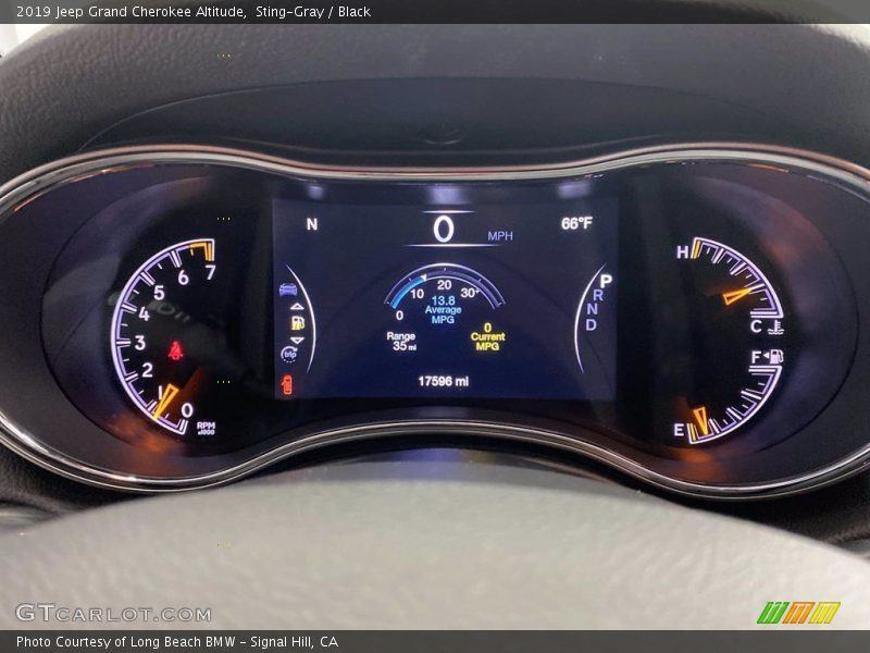 Sting-Gray / Black 2019 Jeep Grand Cherokee Altitude