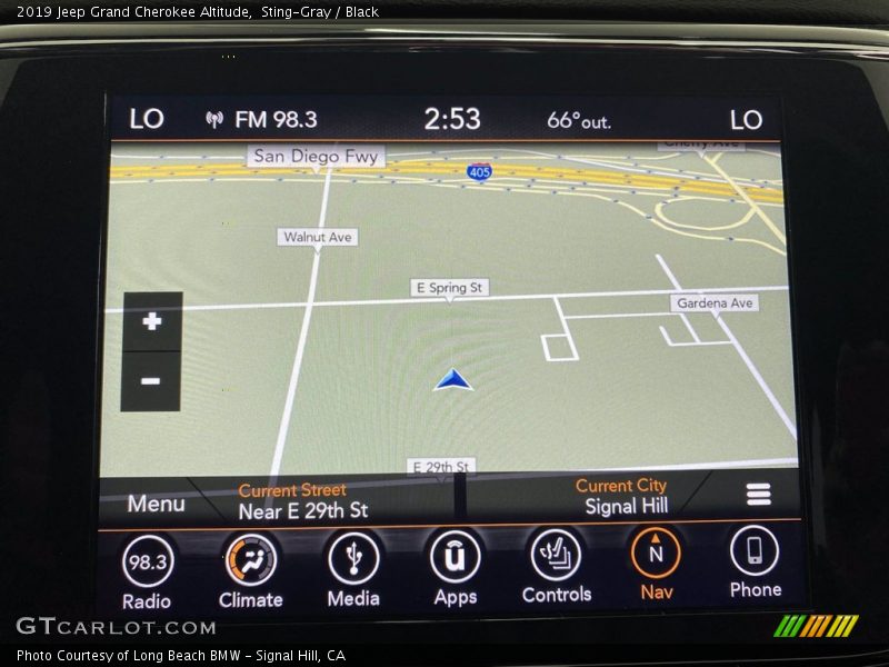 Sting-Gray / Black 2019 Jeep Grand Cherokee Altitude