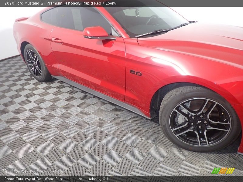 Rapid Red / Ebony 2020 Ford Mustang GT Premium Fastback