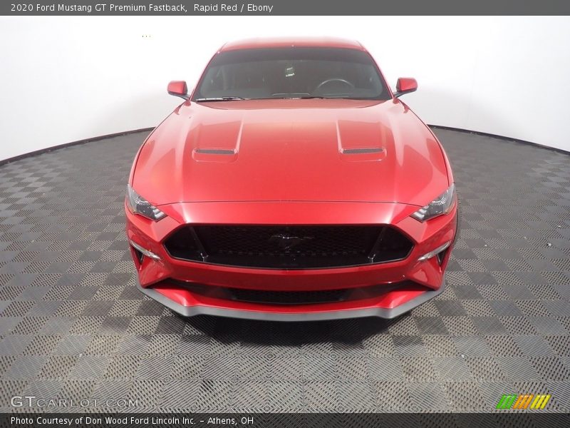 Rapid Red / Ebony 2020 Ford Mustang GT Premium Fastback