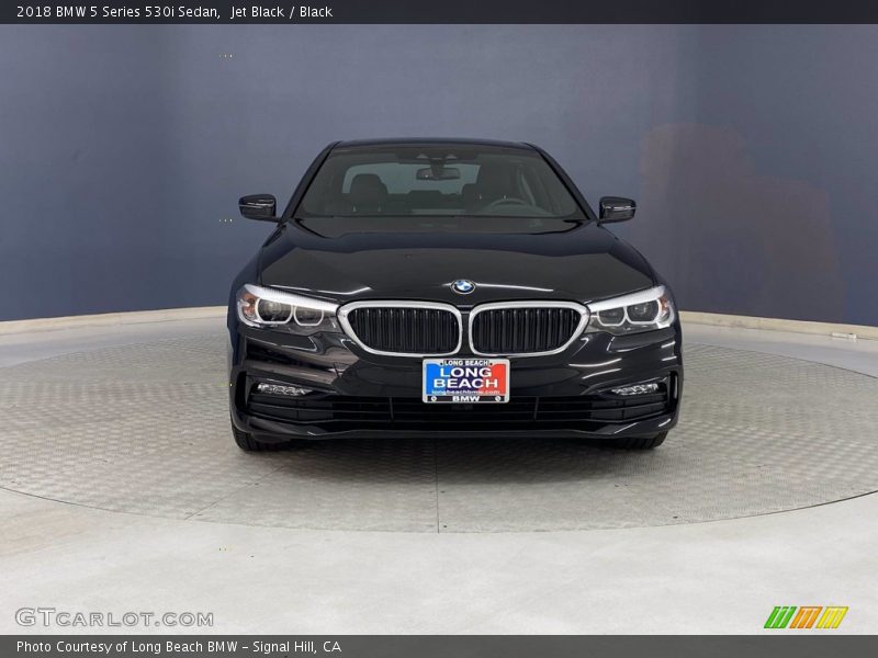 Jet Black / Black 2018 BMW 5 Series 530i Sedan