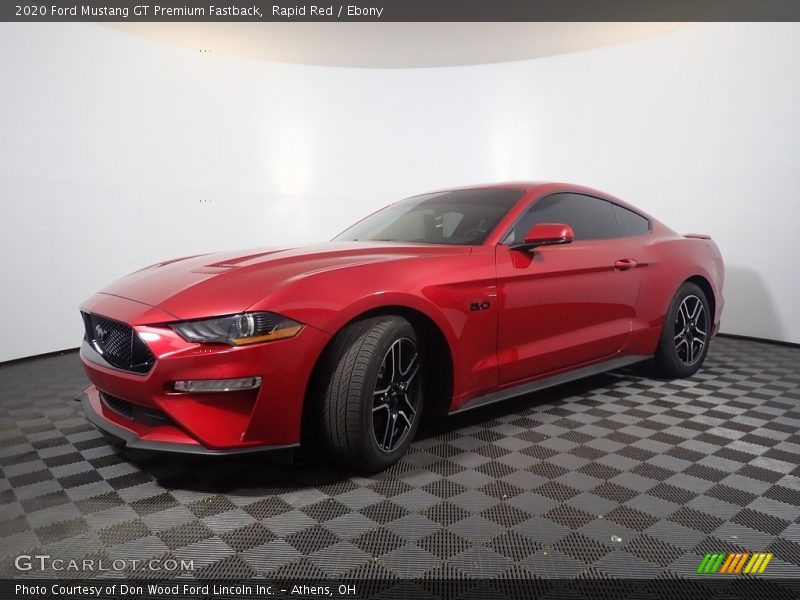 Rapid Red / Ebony 2020 Ford Mustang GT Premium Fastback