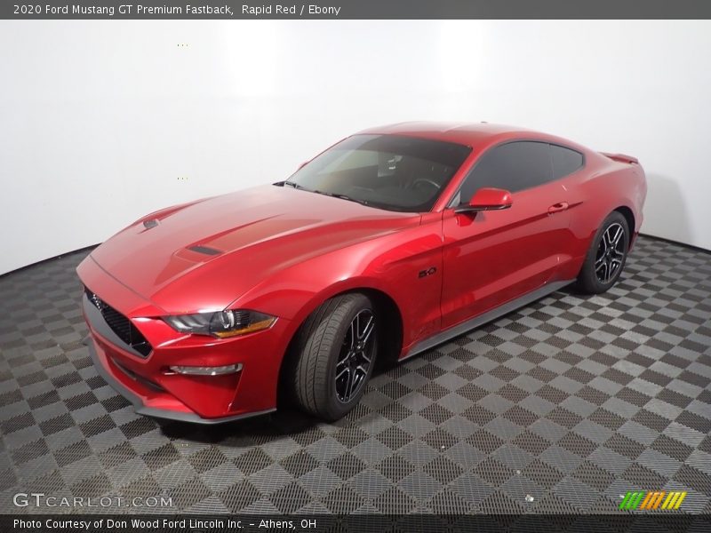 Rapid Red / Ebony 2020 Ford Mustang GT Premium Fastback