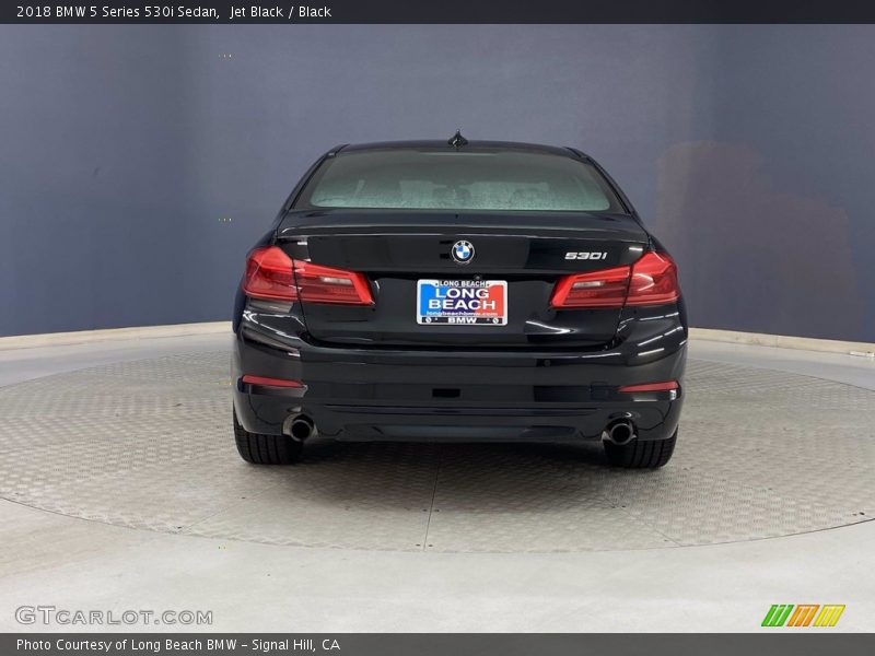 Jet Black / Black 2018 BMW 5 Series 530i Sedan