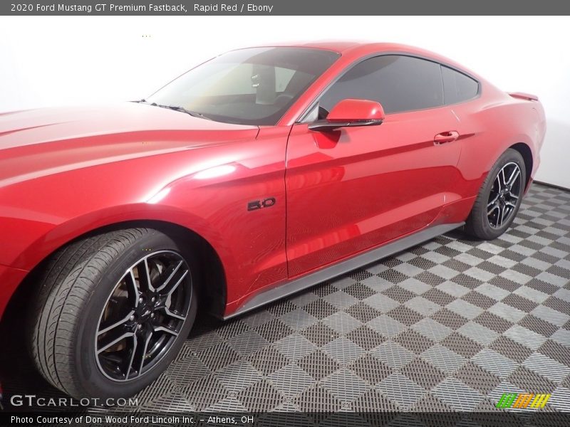 Rapid Red / Ebony 2020 Ford Mustang GT Premium Fastback