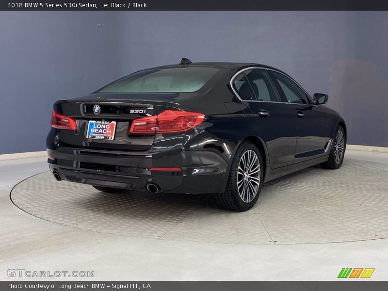 Jet Black / Black 2018 BMW 5 Series 530i Sedan
