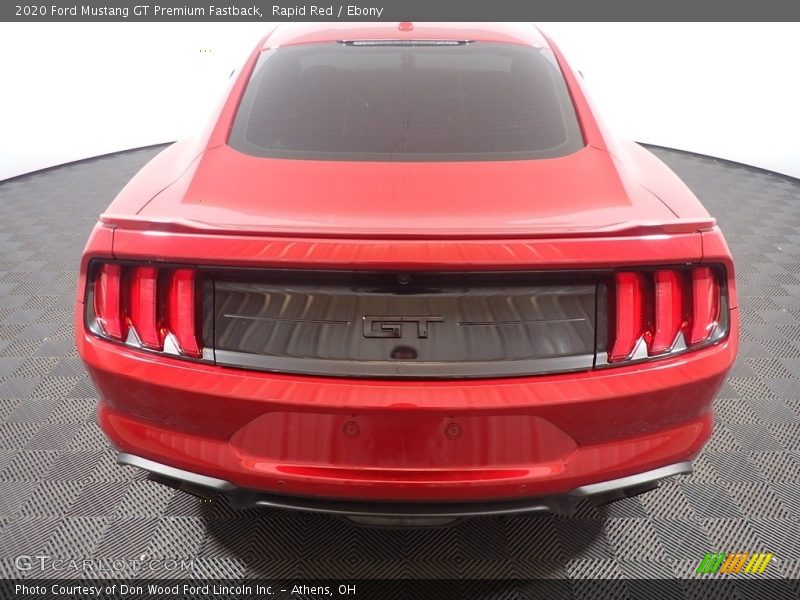 Rapid Red / Ebony 2020 Ford Mustang GT Premium Fastback
