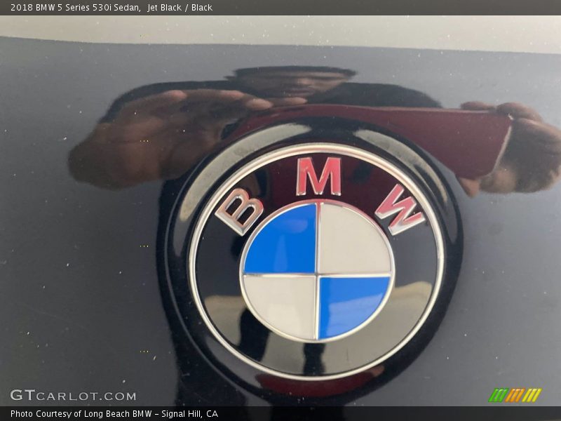 Jet Black / Black 2018 BMW 5 Series 530i Sedan