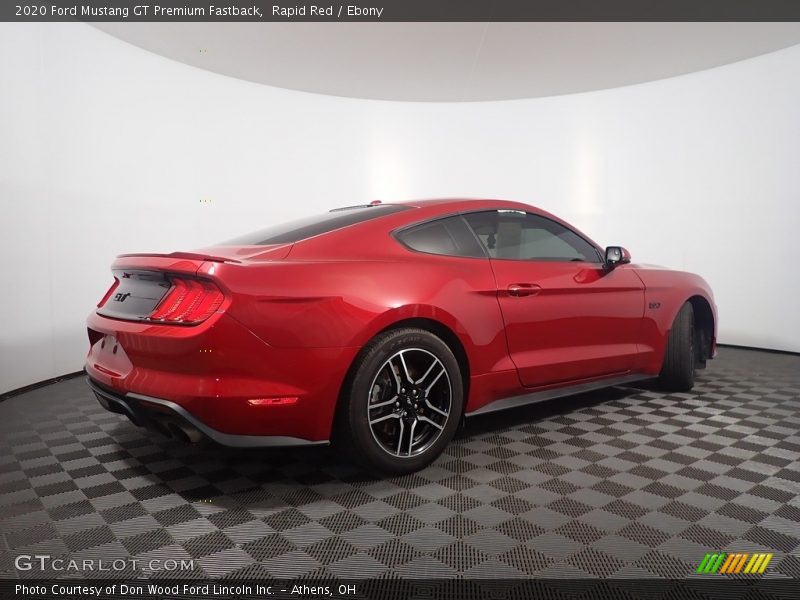 Rapid Red / Ebony 2020 Ford Mustang GT Premium Fastback