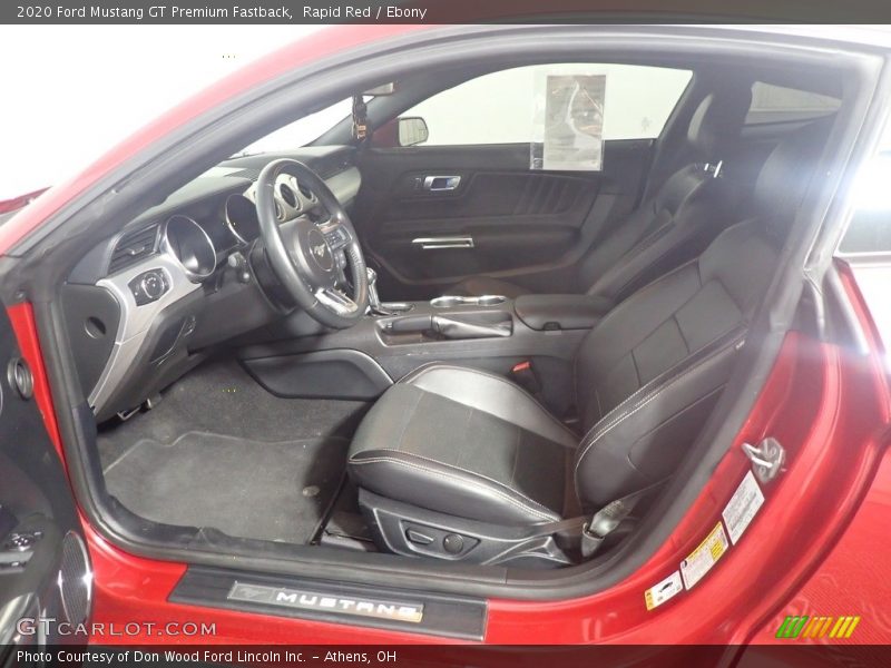 Rapid Red / Ebony 2020 Ford Mustang GT Premium Fastback