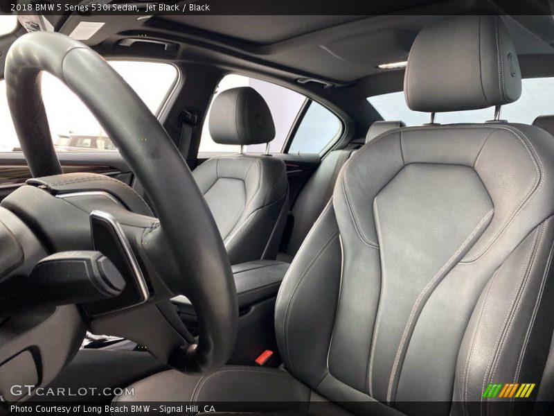 Jet Black / Black 2018 BMW 5 Series 530i Sedan
