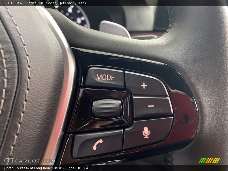 Jet Black / Black 2018 BMW 5 Series 530i Sedan