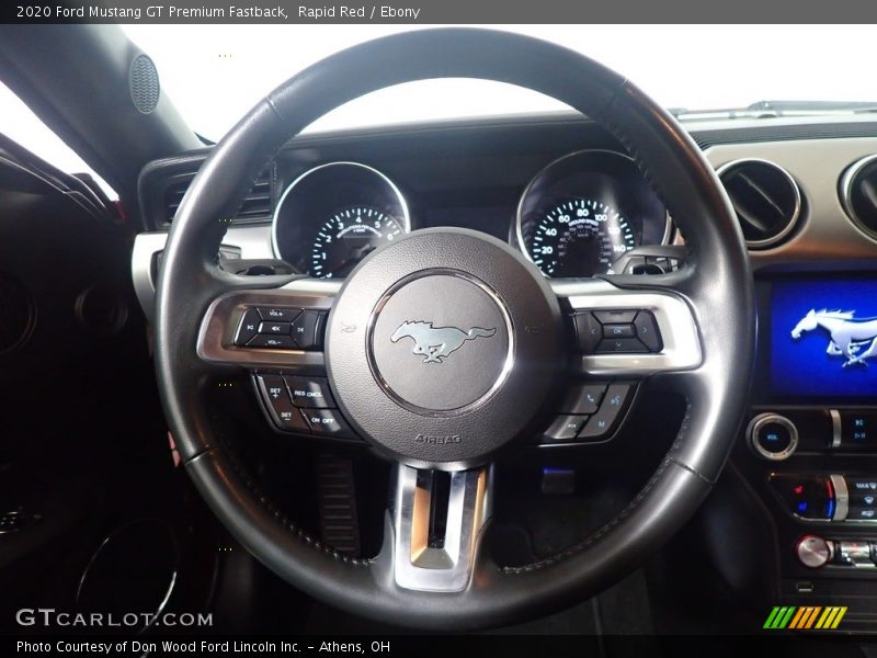 Rapid Red / Ebony 2020 Ford Mustang GT Premium Fastback