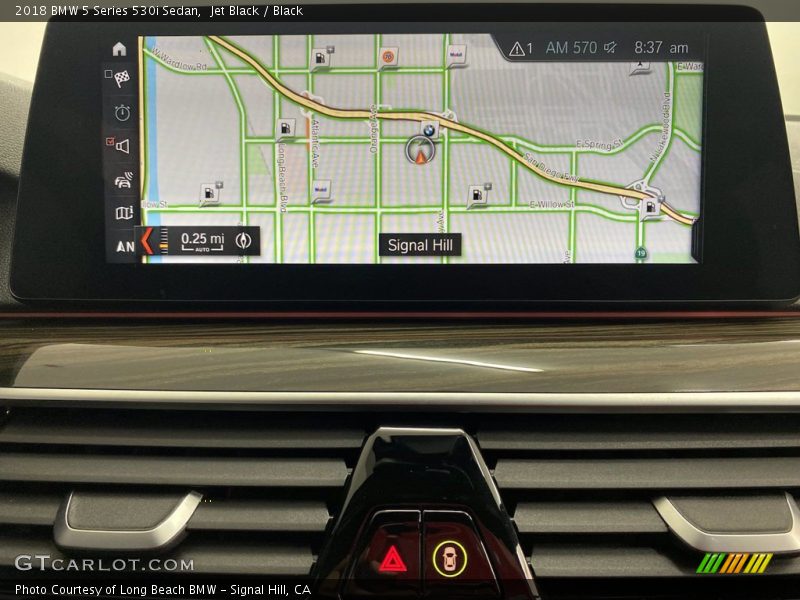 Jet Black / Black 2018 BMW 5 Series 530i Sedan